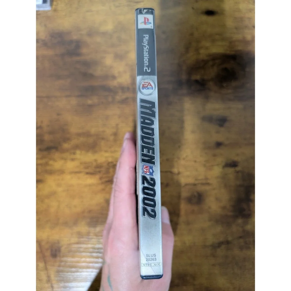 Madden NFL 2002 (Sony PlayStation 2, 2001) Tested Working PS2 Football Game CIB
